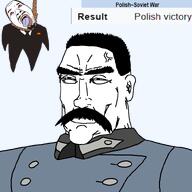 commie_pedo_troon jozef_pilsudski poland polish_soviet_war soviet_union subvariant:perceptive_chud variant:bernd variant:chudjak vladimir_lenin // 798x800 // 81.2KB