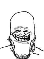 kek smile trollface variant:markiplier_soyjak // 600x800 // 145.6KB