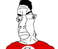 chud closed_mouth clothes flag:nazi_germany glasses hair lips merge nazism pol_(4chan) politics series:chuddified_soyjaks soyjak stubble swastika variant:chudjak variant:parrotjak // 682x576 // 19.0KB