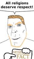 aryan blond blue_eyes fact speech_bubble subvariant:teutonson variant:cobson white_background white_skin // 1500x2600 // 810.4KB