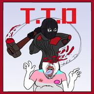 album_cover antifa_badge artist:Catjakker badge blood glasses gore mask music nate pink_hair protect_trans_kids sledgehammer tongue tranny ttd variant:bernd variant:unknown // 1000x1000 // 239.5KB