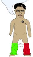 brown_skin closed_mouth clothes ear glasses hair italy naked nsfw penis queen_of_spades speech_bubble speech_bubble_empty subvariant:chudjak_front subvariant:obsessedchud variant:chudjak // 1092x1911 // 98.9KB