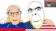 MADURO_GOT_CAPTURED_KEEEEEEEEEEEEEEEEEEEEEEEEEEEEEEEEK aryan blond_beard blue_eyes brown_eyes brown_skin chainsaw closed_eyes flag:united_states flag:venezuela fnf_pedo friendship glasses live_reaction multiple_soyjaks nicol&aacute;s_maduro stench stubble subvariant:chudplier trend:slopjak variant:chudjak variant:cobson variant:feraljak variant:markiplier_soyjak // 1920x1080 // 451.8KB