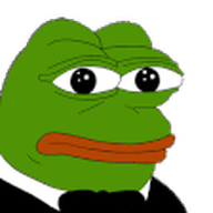 amphibian animated big_lips booba eyes eyes_popping frog green_skin nas:pepe pepe_the_frog rating=nas tuxedo // 112x112 // 46.2KB