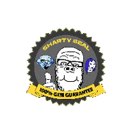3dgifmaker 3soyjaks animated badge gem glasses grey hand open_mouth purple_hair seal_of_approval sharty_seal smile soot_colors soyjak soyjak_party stubble text thumbs_up tranny variant:a24_slowburn_soyjak variant:soyak variant:wojak // 200x200 // 477.6KB