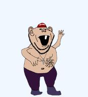 nazi_salute nazism roman_salute swastika variant:impish_soyak_ears // 626x687 // 84.8KB