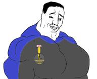 award buff jake jakparty_soy jartyBVLL medal mge muscles smile soldier_(tf2) team_fortress_2 variant:chudjak video_game // 1644x1336 // 134.6KB