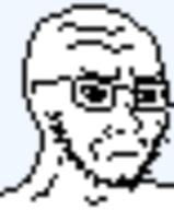 closed_mouth irritated low_resolution pixelated soymoji_(soyjak.party) subvariant:soyak_(irritated) variant:soyak // 39x47 // 476