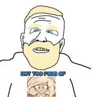 beard blue_eyes coco_(ongezellig) hair i_hate meta:nas nas negan ongezellig soyjak variant:unknown yellow_beard yellow_eyebrows yellow_hair // 757x805 // 289.1KB