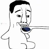 a10_eyes baby blue_eyes chinktok dissolving eyebrows goyslop gradient hair hand music neutral spoon tiktok trend:aryan variant:chudjak white_background white_skin // 276x276, 11.5s // 194.2KB