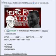 capcut dub gigachad green_text nas:gigachad rap rap_battle soyjak soyjak_party variant:soyak // 480x480, 47.2s // 10.0MB