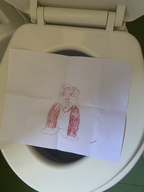 bathroom chullo flag:peru imissyoutuey_(namefag) irl meta:namefags peruvian_chud_(user) real_life_object series:skibidi_namefags toilet tounge tounge_out variant:bernd