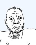 balding closed_mouth ear hair nipple soyjak stubble variant:unknown // 407x515 // 12.0KB