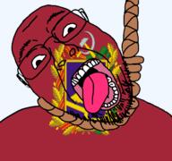 ack bryansk_oblast communism dead flag flag:bryansk_oblast glasses hair hammer hammer_and_sickle hanging oblast open_mouth plant rope russia sickle skin soyjak stubble suicide teeth tongue transparent transparent_background tree variant:bernd white yellow_teeth // 768x719 // 129.5KB