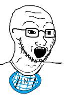 clothes glasses int_(4chan) open_mouth soyjak stubble variant:soyak // 726x1078 // 44.0KB