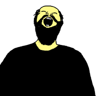 bald beard laughing meta:tagme nose not_a_fucking_soyjak open_mouth teeth // 809x833 // 12.2KB