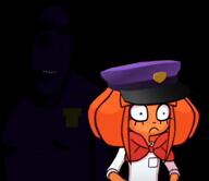 ai_generated badge biting_lip black_sclera bowtie clothes dark dubstep five_nights_at_freddy's five_nights_at_freddy's:_sister_location freckles hat i_can't_fix_you music mymy ominous ongezellig orange_hair orange_skin purple_guy subvariant:hornyson the_living_tombstone variant:cobson video_game william_afton // 368x320, 261.7s // 3.6MB