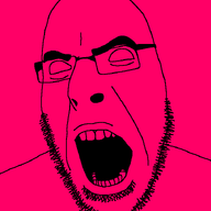 animated distorted glasses rainbow soyjak stubble variant:cobson // 722x720 // 179.2KB