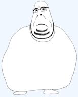 biting_lip clothes distorted fat frown full_body glasses mutt muttoid series:hornyjaks soyjak stubble subvariant:blobson template transparent_background variant:cobson // 1625x2028 // 46.8KB