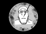 bald eyebrows eyes glasses looking_down meta:tagme nose stubble subvariant:neutralplier variant:markiplier_soyjak // 2048x1536 // 690.8KB