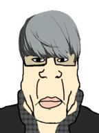 anime clothes glasses hair persona persona_4 shin_megami_tensei subvariant:chudplier variant:chudjak variant:markiplier_soyjak video_game white_skin yu_narukami // 600x800 // 220.5KB