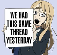anime beard blond glasses k-on kotobuki_tsumugi sign stubble variant:soyak // 396x382 // 165.8KB