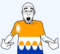 banffshire british flag flag:banffshire glasses hair looking_to_the_right open_mouth scotland soyjak star_(symbol) stubble sun teeth transparent transparent_background united_kingdom variant:soyak // 1236x1118 // 57.9KB