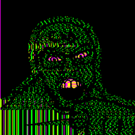 angry animated bald dark dot fed glasses glowing pointing pointing_at_viewer stubble trend:glowie variant:feraljak // 255x254 // 174.7KB