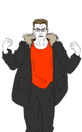 chud chudcel flexing looking_at_you muscles muscular_male parka subvariant:chudflex thub_(user) transparent_background variant:chudjak // 1200x1923 // 117.6KB
