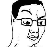 animated looking_to_the_left looking_to_the_right meta:tagme raised_eyebrow variant:chudjak // 645x770 // 9.4KB