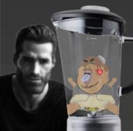 angry baby black_sclera blender brown_skin emo_hair gigachad goatee green_eyes grey_shirt islam joel_(user) mustache orange_skin poop queen_of_hearts shitskin skin_cancer stubble taqiyah variant:meximutt // 505x497 // 188.1KB