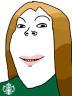 eyebrows female hair lipstick op_is_a_retarded_lazy_faggot_for_not_tagging_his_own_shit starbucks subvariant:gapejak_female variant:gapejak // 600x800 // 45.8KB