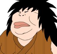Yajirobe anime clothes dragon_ball dragon_ball_z fat long_hair subvariant:chinkmutt variant:meximutt // 888x849 // 81.1KB