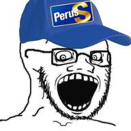 cap clothes finns_party glasses hat open_mouth soyjak stubble variant:soyak // 1280x1280 // 111.9KB