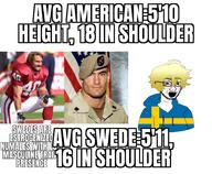flag:sweden glasses hair open_mouth pat_tillman soyjak stubble sweden text twink united_states variant:soyak yellow_hair // 2655x2178 // 606.6KB