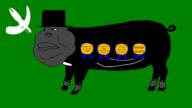 BOOK_SPOILERS⚠⚠⚠❗❗❗_DO_NOT_CHECK_OUT_IF_YOU_HAVENT_READ_THE_BOOK⚠⚠⚠❗❗❗ angry animal animal_farm animalism arm award black_skin buttons closed_mouth clothes ear fat flag flag:animal_farm_flag flag:animalism_flag full_body gray_skin grey_skin groomer hand hat hohol horn lips mr_jones_(animal_farm) napoleon_(animal_farm) pedophile personal_army_(NAS) pig pink_skin selfish selfish_little_fuck seven_commandments_(animal_farm) soyjak swine tail toe toes tuxedo variant:meximutt // 2276x1280 // 168.5KB