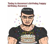 ascence_(user) birthday buff green_eyes happy_birthday happy_birthday_ascence meta:namefags subvariant:muscular_chud text variant:chudjak // 1144x929 // 669.0KB
