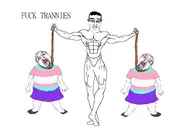 ack buff flag holding_rope muscles noose purple_hair smile subvariant:chudjak_front tranny troon variant:bernd variant:chudjak // 1488x999 // 149.9KB