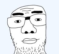 closed_mouth glasses soyjak stubble variant:unknown // 1960x1800 // 257.7KB