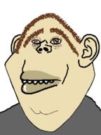 asiamutt asian big_lips brown_eyes brown_hair clothes ear eye_bags hair hapa hapajak merge neutral soyjak stubble tshirt variant:impish_soyak_ears variant:ishish_soyak_ears yellow_skin // 598x800 // 109.4KB