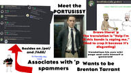1488_(soyjak_party) baby cuck diaper discord dox doxxed irl islam pedophile pol_(soyjak_party) portugal portuguese race_traitor reddit text traitor variant:gapejak variant:soyak wordswordswords // 1200x675 // 103.9KB