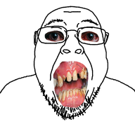 beard bloodshot_eyes edit fucked_up_teeth glasses meth series:methjaks variant:bernd white_skin // 1200x1125 // 279.0KB