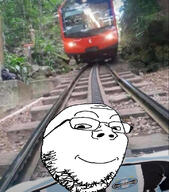 closed_mouth glasses happy irl_background smile soyjak stubble subvariant:shrimpish train variant:gapejak // 720x820 // 335.0KB