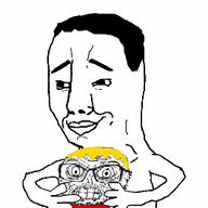 2soyjaks angry animated byonbyon chud ext=gif hugging nate nate_higgers natejak poyopoyo seething smile smug subvariant:fun_sized_feraljak variant:chudjak variant:feraljak wholesome // 265x400 // 231.4KB