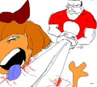 anti_ongezellig blood buff chud decapitation gore js_paint mymy_(ongezellig) oc ongezellig ongezellig_lost sword variant:chudjak zarty // 532x477 // 8.0KB