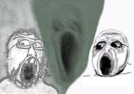 blur brimstone coal creepy distorted fuck_this_shit_website glitch low_quality poopson series:trios_&_duos static trend:soyjak_trio variant:gapejak variant:markiplier_soyjak variant:poopson variant:tony_soprano_soyjak // 828x581 // 913.7KB