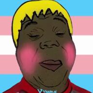 alabama artificial_intelligence blush brown cuck fat flag:transgender_pride_flag nate newfag newgod nigger nusoi original_content shartycuck shitskin singing subvariant:hunky_twink_sex_machine tranny trans transexual transgender_flag troon variant:alicia video viggle yellow_hair // 720x720, 30.1s // 18.3MB