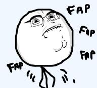 biting_lip fap fap_guy frown glasses masturbation rage_comic subvariant:hornyson text variant:cobson // 749x682 // 137.5KB