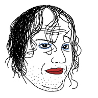 eyebrows eyelashes eyes meta:not_oc nose stubble variant:alicia white_skin wrinkles // 720x720 // 31.4KB