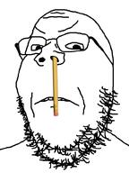 angry closed_mouth glasses pencil soyjak stubble variant:gapejak // 600x800 // 28.6KB
